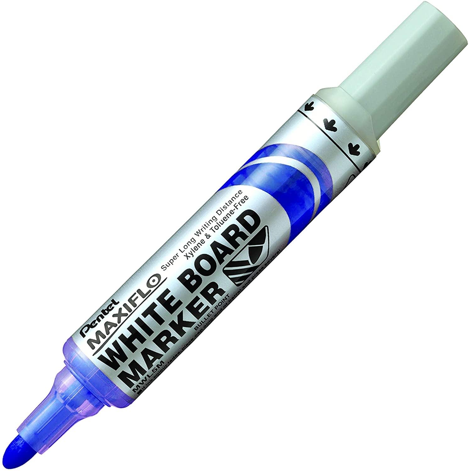 ROTULADOR PIZARRA BLANCA PENTEL MAXIFLO MWL-5M AZUL