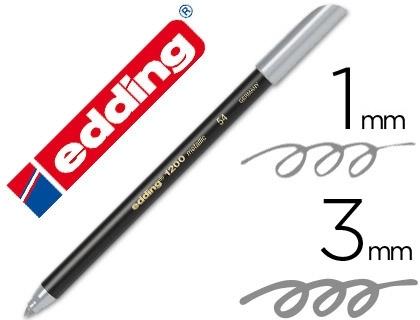 ROTULADOR EDDING 1200 PLATA Nº 54