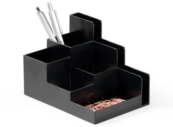 ORGANIZADOR DE ESCRITORIO DURABLE OPTIMO 6 COMPARTIMENTOS