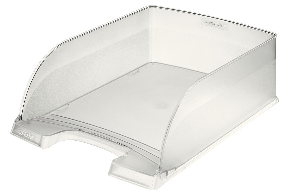 BANDEJA FORMATO VERTICAL GRAN CAPACIDAD LEITZ PLUS JUMBO TRANSPARENTE