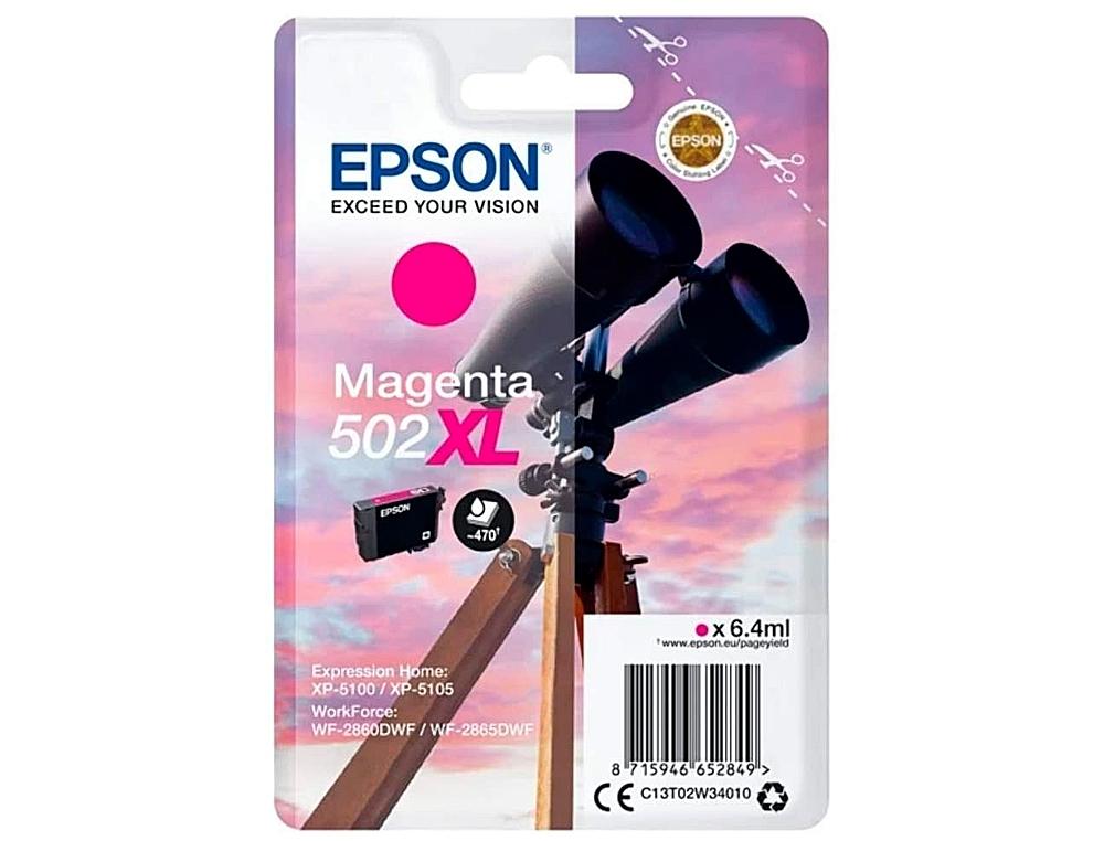 CARTUCHO EPSON 502XL MAGENTA