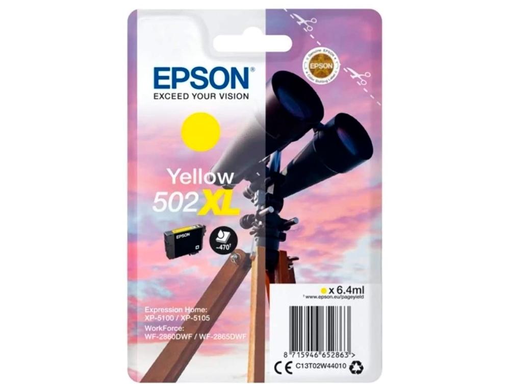 CARTUCHO EPSON 502XL AMARILLO