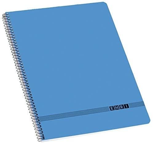 CUADERNO TAPA BLANDA 4º 80 H. LISO ENRI OFICINA AZUL