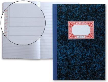 LIBRO 100 HOJAS MIQUELRIUS CARTONE 3001 FOLIO NATURAL RAYADO HORIZONTAL