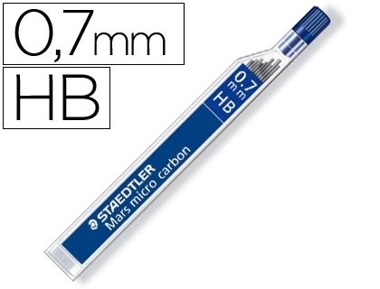 TUBO 12 MINAS MARS MICRO 0,7 MM HB STAEDTLER