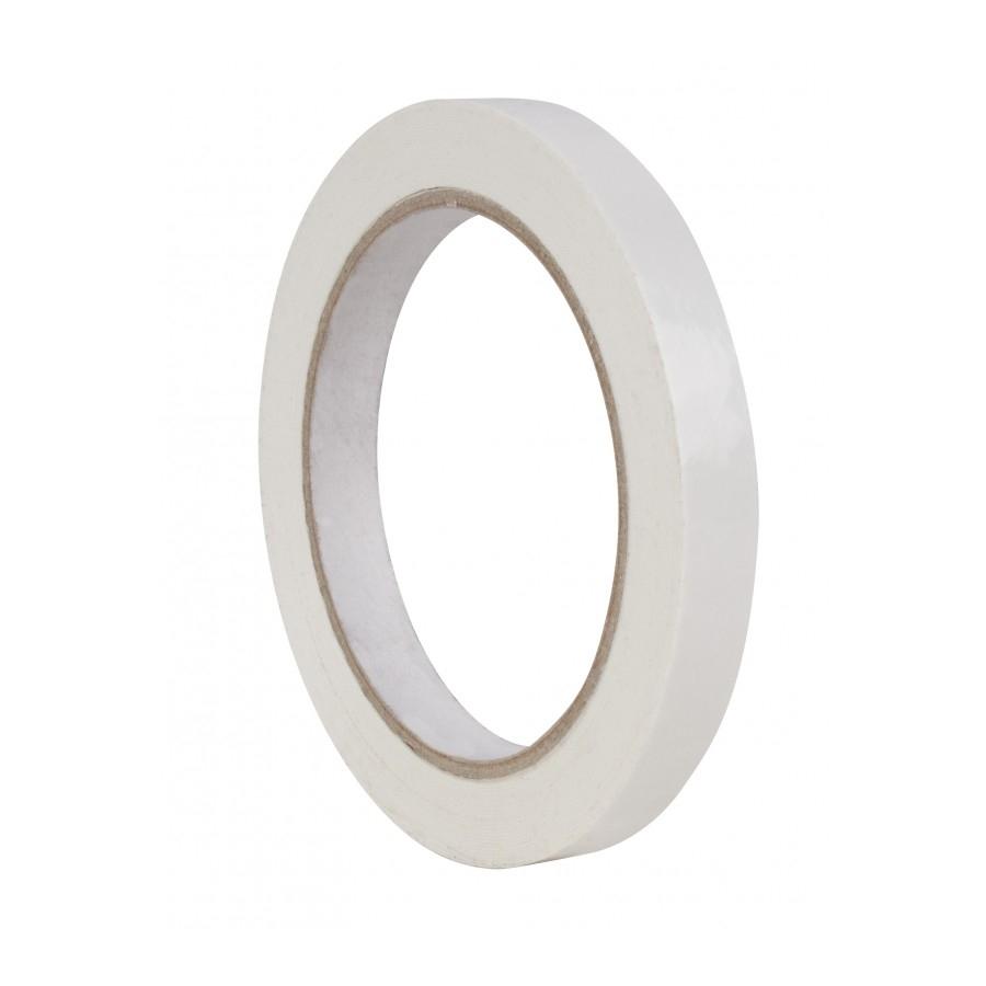 CINTA ADHESIVA CIERRA BOLSAS PVC 12 MM X 66 M COLOR BLANCO APLI REF 17002