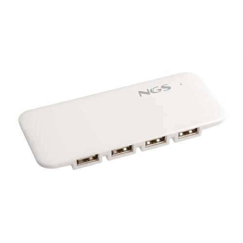 HUB 7 PUERTOS 2.0 USB NGS IHUB7 COLOR BLANCO