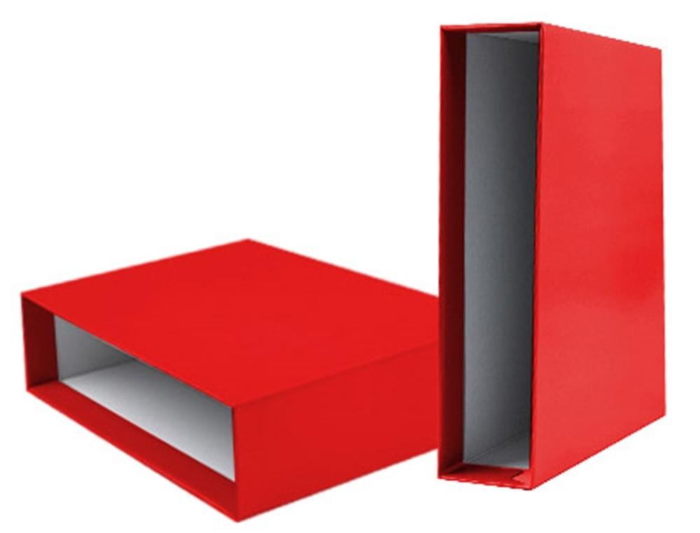 FUNDA PARA ARCHIVADOR AZ FOLIO CINKO COLOR ROJO