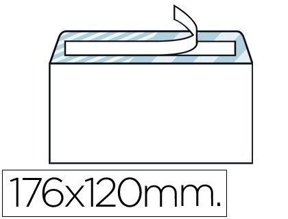 CAJA 500 SOBRES NORMALIZADOS BLANCOS B6 120X176 FIRMO