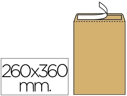 CAJA 250 BOLSAS KRAFT 260X360 FOLIO PROLONGADO FIRMO