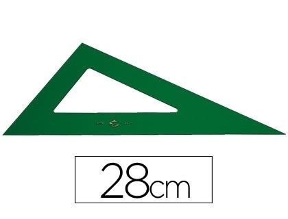 CARTABON FABER 28 CM PLASTICO VERDE COD 1585