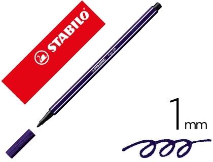 ROTULADOR STABILO ACUARELABLE PEN 68 AZUL PRUSIA 1 MM