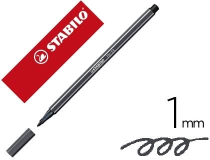 ROTULADOR STABILO ACUARELABLE PEN 68 GRIS PAYNES 1 MM