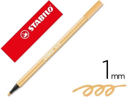 ROTULADOR STABILO ACUARELABLE PEN 68 OCRE OSCURO 1 MM