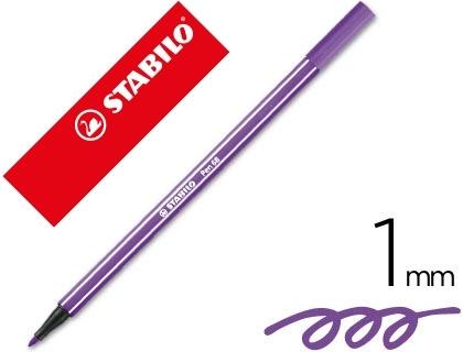 ROTULADOR STABILO ACUARELABLE PEN 68 VIOLETA 1 MM