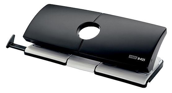 TALADRO NOVUS B425 COLOR GRIS / NEGRO 4 PUNZONES CAPACIDAD HASTA 25 HOJAS