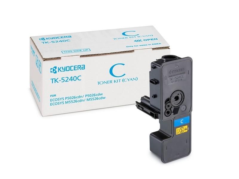 TONER KYOCERA TK-5240C CYAN - 1T02R7CNL0 - 3.000 PAGINAS