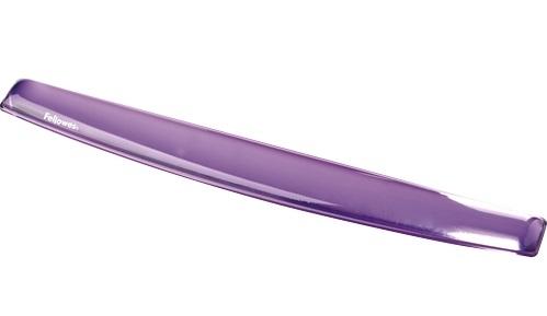 REPOSAMUÑECAS PARA TECLADO GEL CRYSTAL FELLOWES VIOLETA