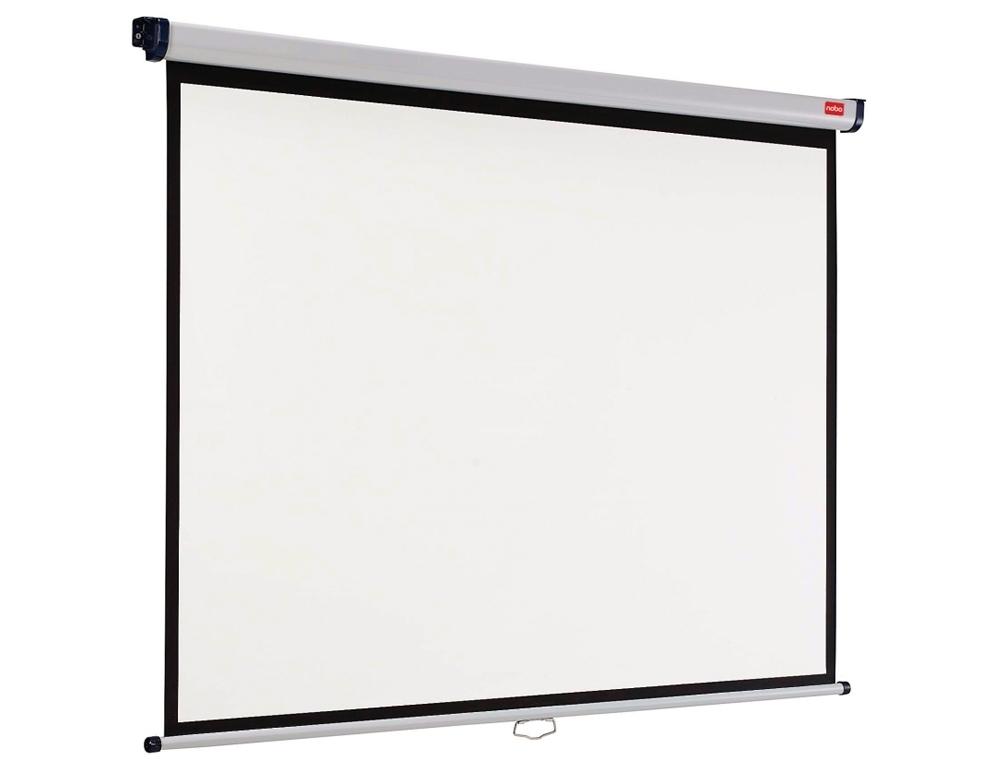 PANTALLA NOBO MURAL PARA PROYECCION BLANCO MATE 1750X1325 MM COD 75381
