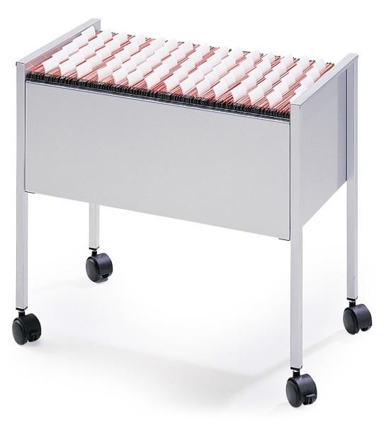 CARRITO CARPETAS COLGANTES DURABLE ECONOMY COLOR GRIS CAPACIDAD PARA 80 CARPETAS FOLIO