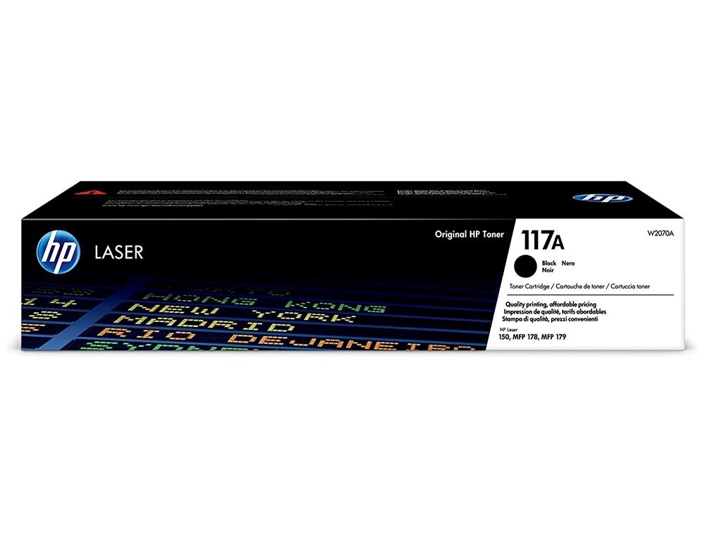 TONER HP W2070A (117A) NEGRO