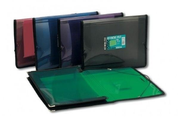 CARPETA PORTADOCUMENTOS POLIPROPILENO TRANSLUCIDO FOLDERMATE ATTACHE 846 ROSA