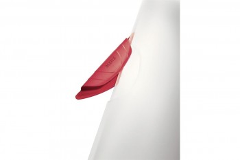 DOSSIER PRESENTACION PINZA GIRATORIA LEITZ CLASSIC POLIPROPILENO RIGIDO DIN A4 CLIP ROJO