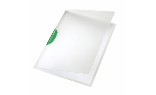 DOSSIER PRESENTACION PINZA GIRATORIA LEITZ CLASSIC POLIPROPILENO RIGIDO DIN A4 CLIP VERDE