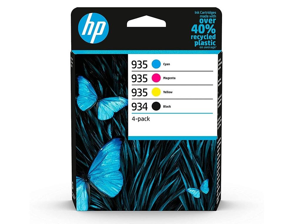 PACK 4 CARTUCHOS HP 934 + 935 6ZC72AE
