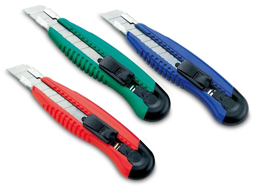 CUTTER ANCHO 18MM PROFESIONAL GUIA DE METAL KWTRIO 03713