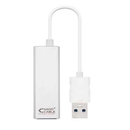 TARJETA DE RED RJ45 USB 3.0 GIGABIT NANOCABLE