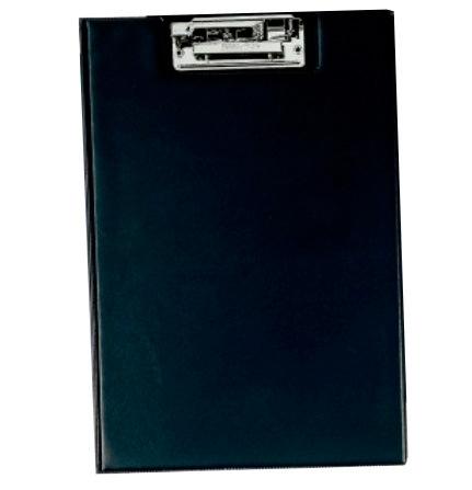 CARPETA MINICLIP SUPERIOR FOLIO CON TAPA Y ESCOTE DISPLAST COLOR NEGRO