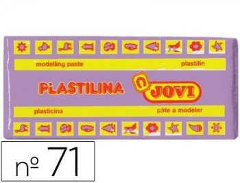 PLASTILINA JOVI 71 LILA -UNIDAD -TAMAÑO MEDIANO COD 22146