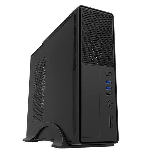 CAJA SOBREMESA MICROATX SLIM UNYKACH UK-2010 - FA SFX 450W - USB 3.0 X2 , USB 2.0 X1