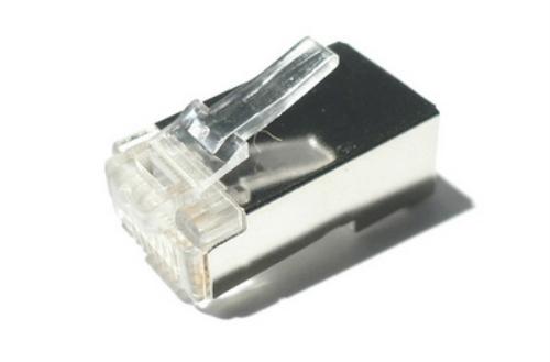 BOLSA 10 CONECTORES NANOCABLE RED RJ45 CAT 6 FTP