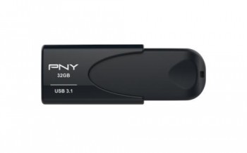 PENDRIVE PNY ATTACHE 4 32GB USB 3.1 NEGRO