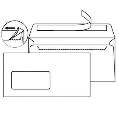 CAJA 500 SOBRES AMERICANOS VENTANA IZQUIERDA FIRMO