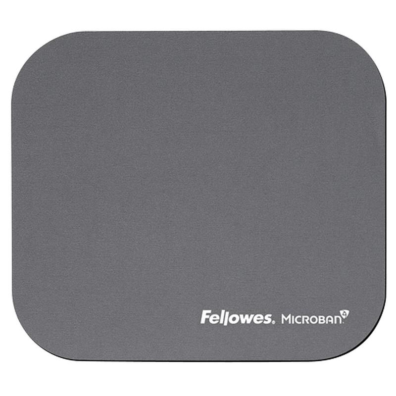 ALFOMBRILLA PARA RATON FELLOWES ANTIBACTERIAS MICROBAN GRIS