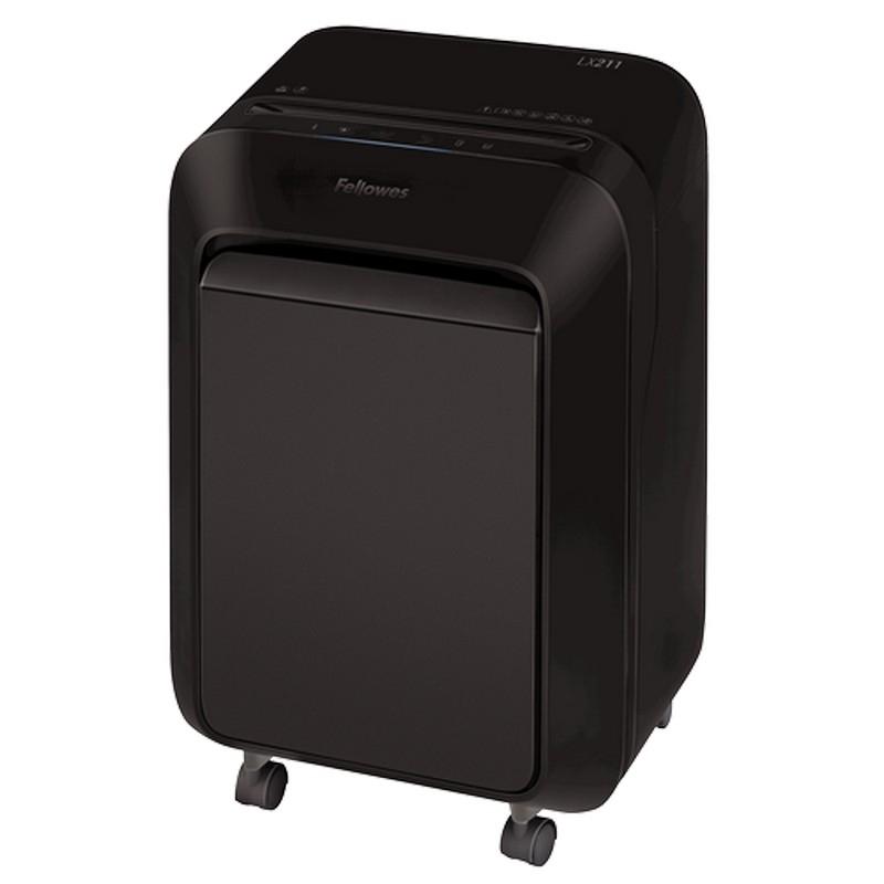 DESTRUCTORA FELLOWES LX211 COLOR NEGRO MICROCORTE