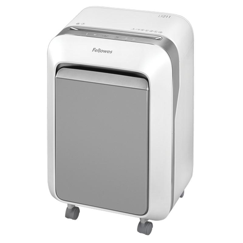 DESTRUCTORA FELLOWES LX211 COLOR BLANCO MICROCORTE