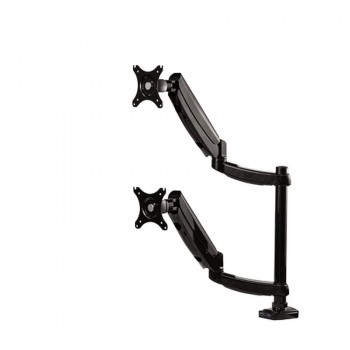 BRAZO PARA MONITOR DOBLE VERTICAL PLATINUM SERIES NEGRO FELLOWES