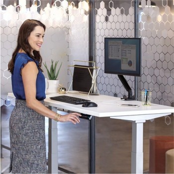 ESTRUCTURA METALICA PLATA MESA REGULABLE EN ALTURA CAMBIO FELLOWES