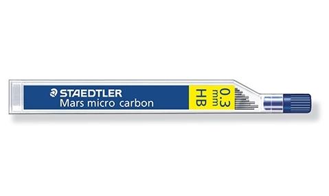 TUBO 12 MINAS MARS MICRO 0,3 MM HB STAEDTLER