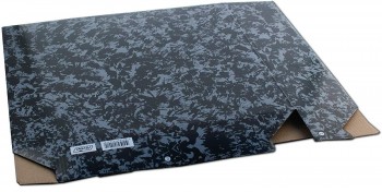 ARCHIVADOR AZ CON FUNDA FIRMO TAMAÑO FOLIO JASPEADO NEGRO