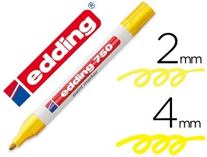 ROTULADOR EDDING 750 AMARILLO