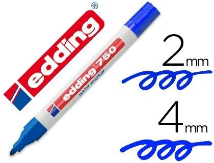 ROTULADOR EDDING 750 AZUL
