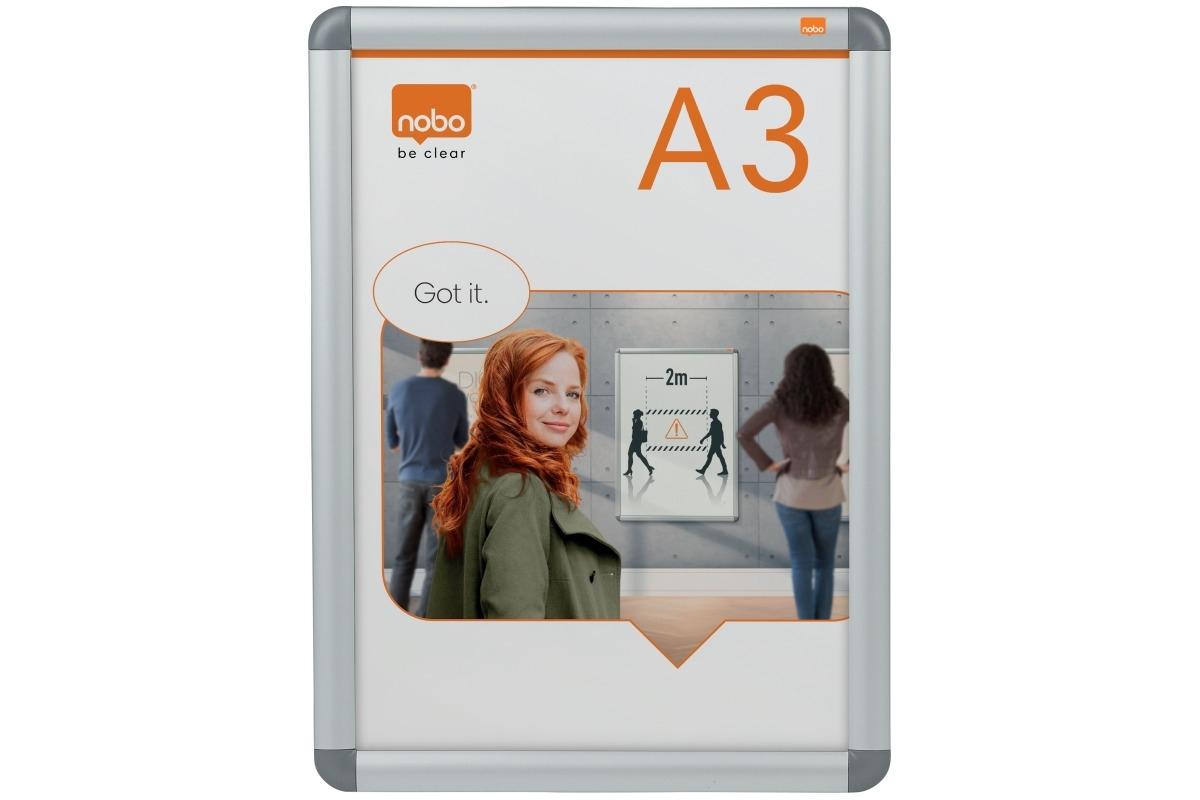 MARCO PORTA ANUNCIOS NOBO PREMIUM PLUS DIN A3 MARCO DE ALUMINIO