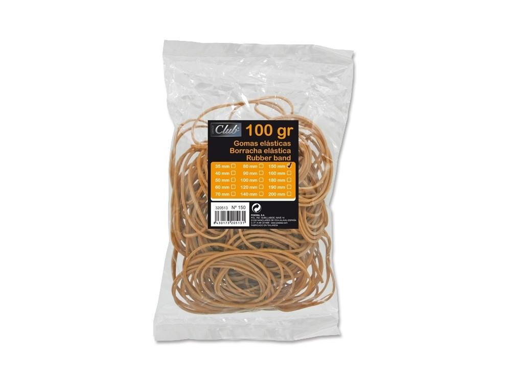 BOLSA GOMAS ELASTICAS 100 GRS Nº 15 INGRAF