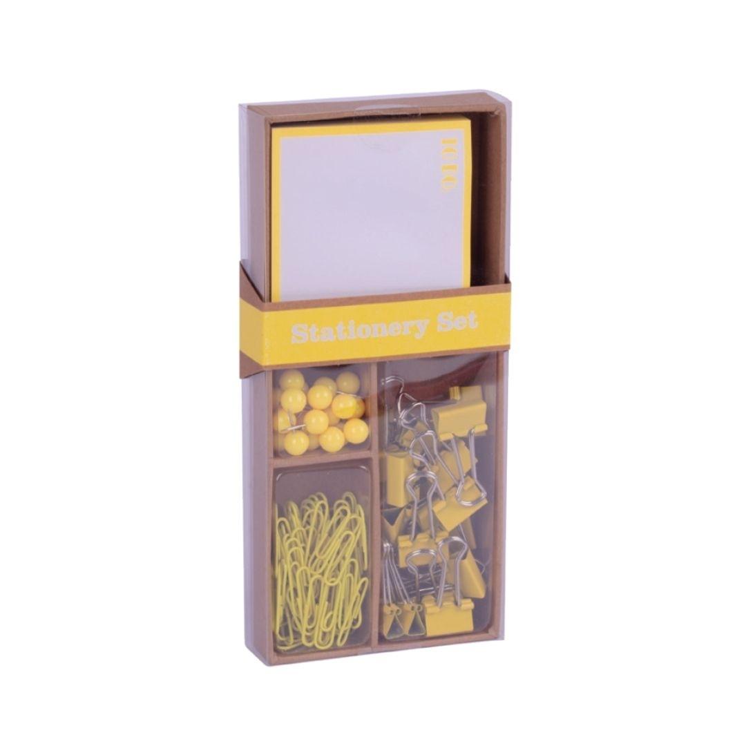 SET OFICINA FLUOR COLLECTION COLOR AMARILLO APLI RF 18423