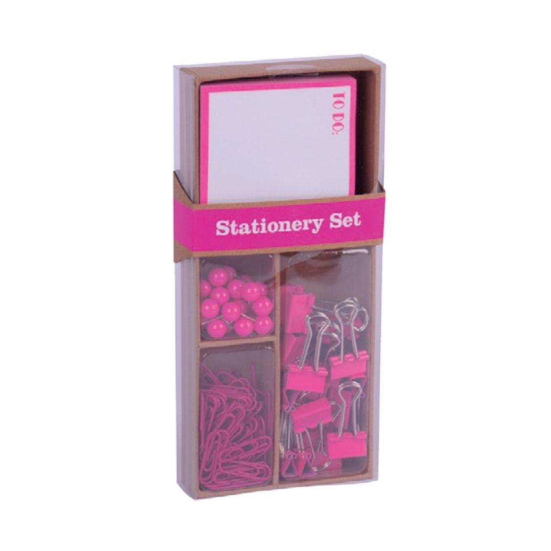 SET OFICINA FLUOR COLLECTION COLOR ROSA APLI RF 18424